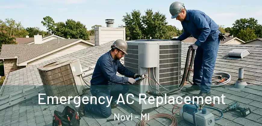 Emergency AC Replacement Novi - MI