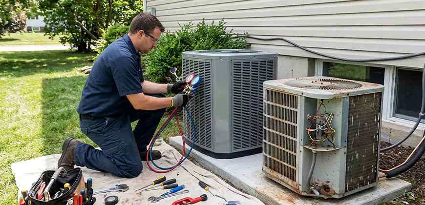 Seasonal AC Checkup in Novi