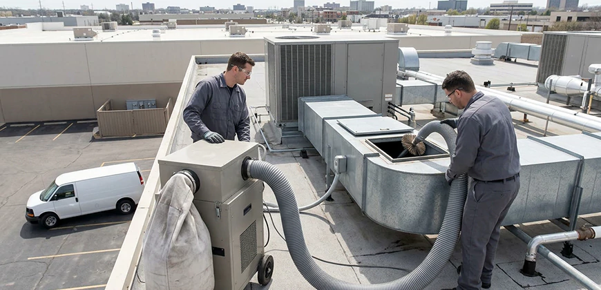 Commercial and Industrial Duct Cleaning in Novi